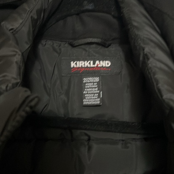 New 2XL Kirkland Signature Ladies 3-In-1 Parka Black Waterproof Windproof Hood - Picture 13 of 16